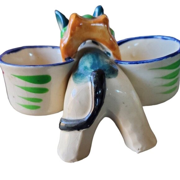 Vintage Jaham Ceramic Donkey Planter With Twin Pots & Saddle - Picture 3 of 7